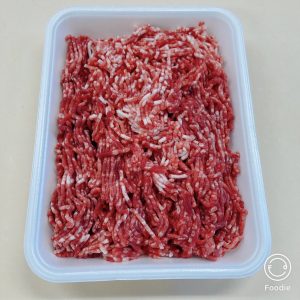 牛肉と豚肉を使用した合挽きミンチです